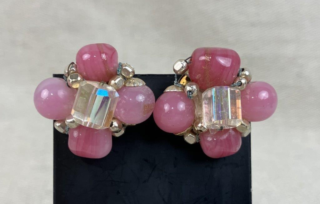 Collection of Purple and Pink Gemstone Jewelry - 13