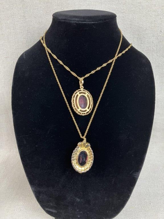 Collection of Purple and Pink Gemstone Jewelry - 3