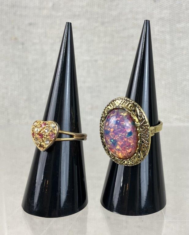 Collection of Purple and Pink Gemstone Jewelry - 6
