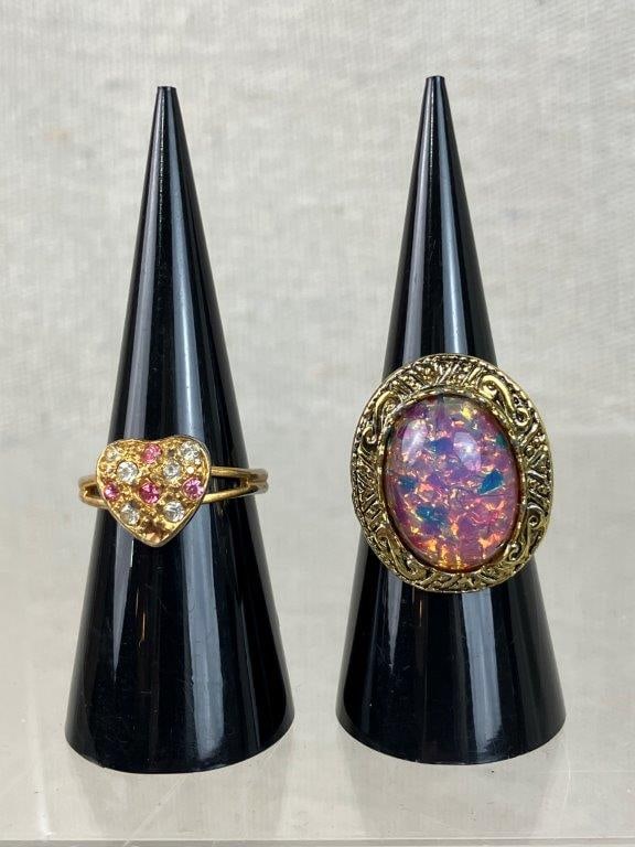Collection of Purple and Pink Gemstone Jewelry - 7