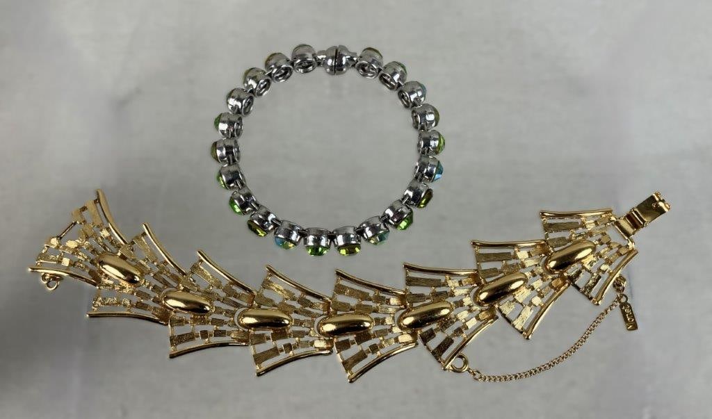 Costume Jewelry Assortment Including Monet, Sarah Coventry, and Napier - 9