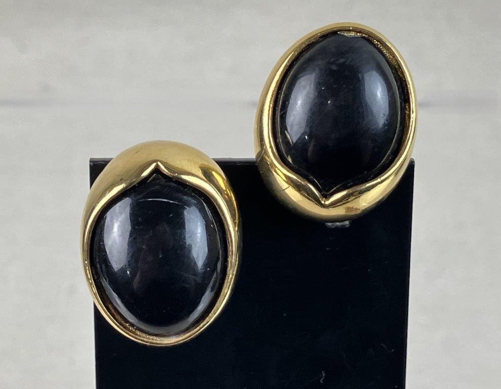 Assortment of Gold and Dark-tone Jewelry - 12