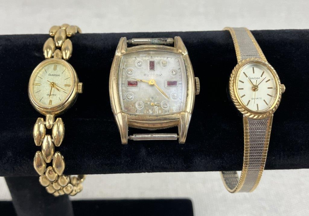 Assorted Luxury Wristwatches Including Jules Jurgensen and Dufonte - 4