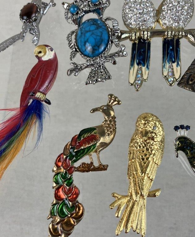 Collection of Bird Brooches - 2