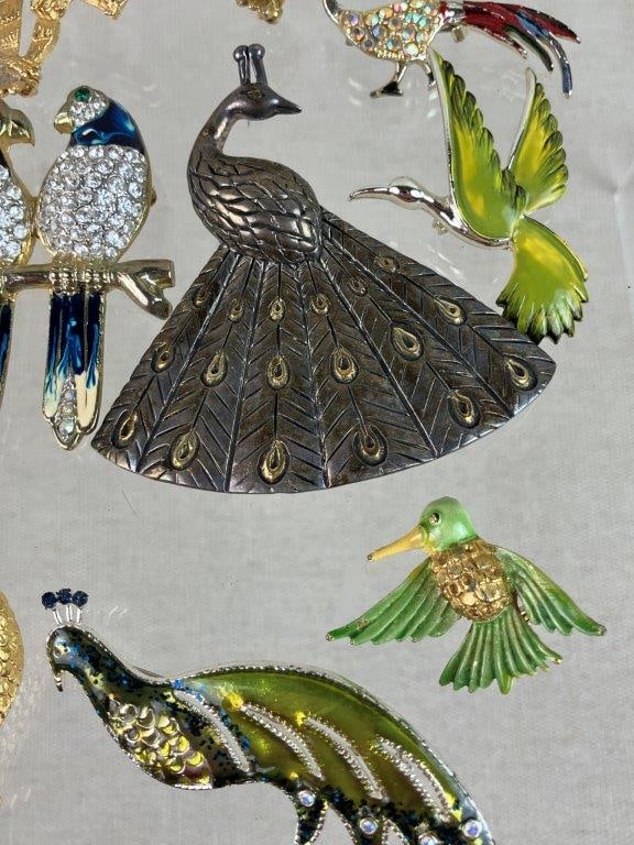 Collection of Bird Brooches - 3