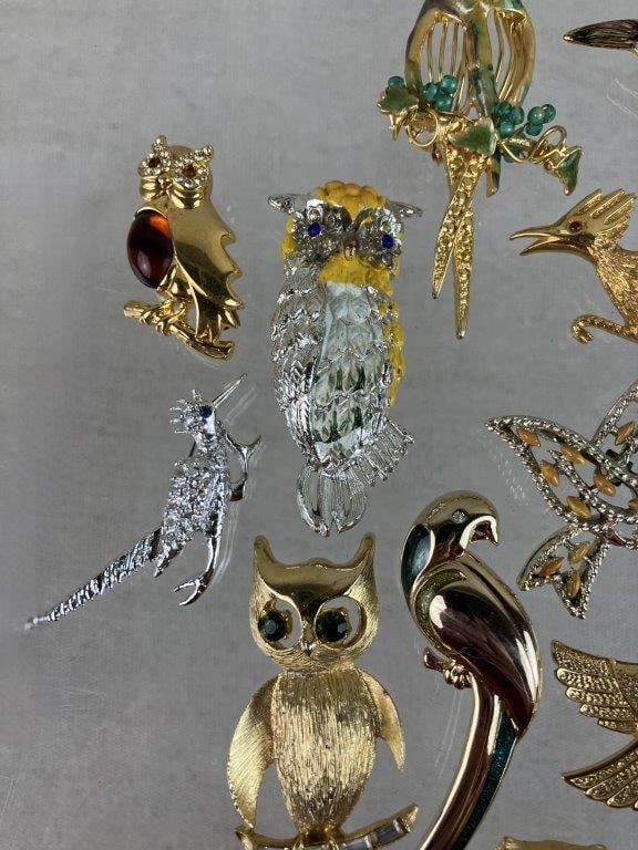 Collection of Bird Brooches - 2