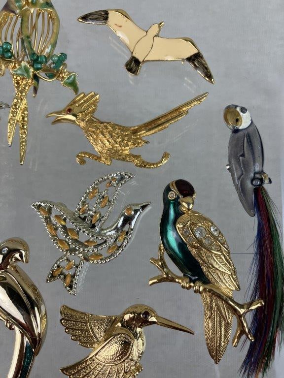 Collection of Bird Brooches - 4