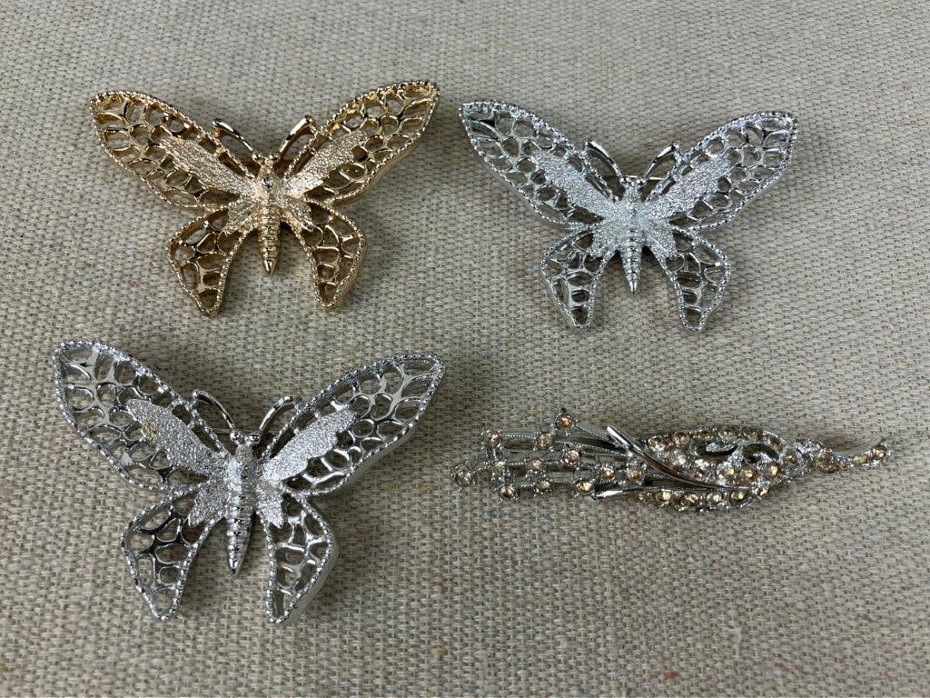 Assortment of Silver-tone Jewelry Including Sarah Coventry - 11