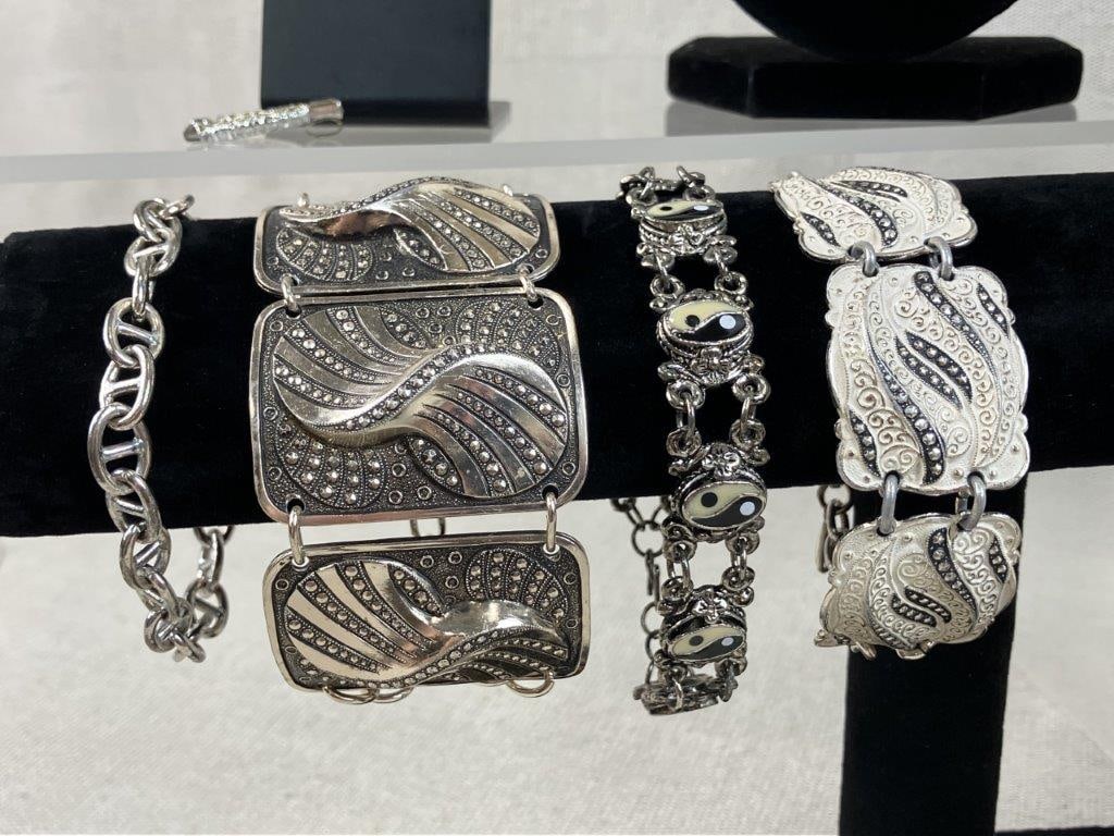 Silver-tone Necklaces and Bracelets Including Monet - 5