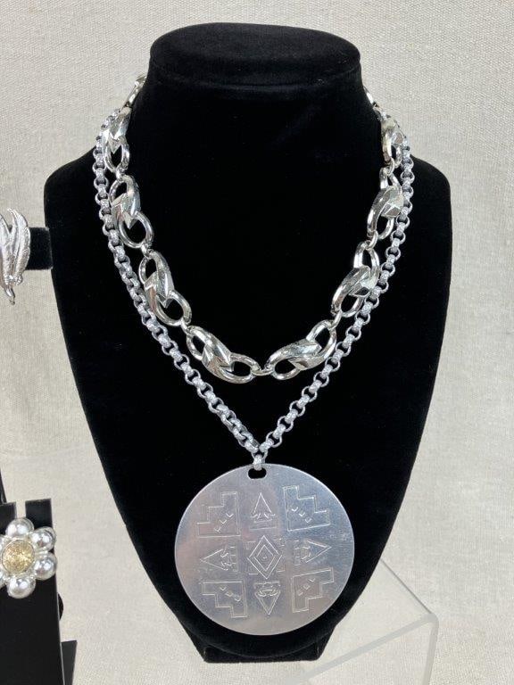 Silver-tone Necklaces and Bracelets Including Monet - 6