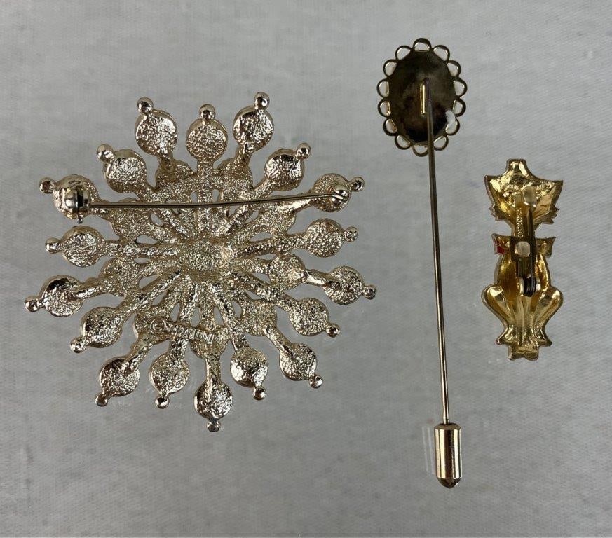Costume Jewelry Assortment Including Trifari and Sarah Coventry - 12