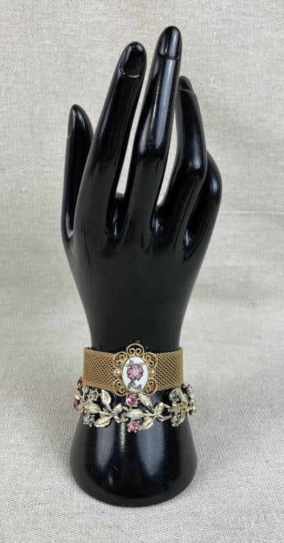 Pink Costume Jewelry Assortment Including Florenza - 5