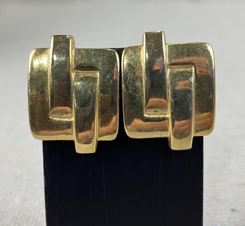Gold Tone Vintage Costume Jewelry Assortment - 4
