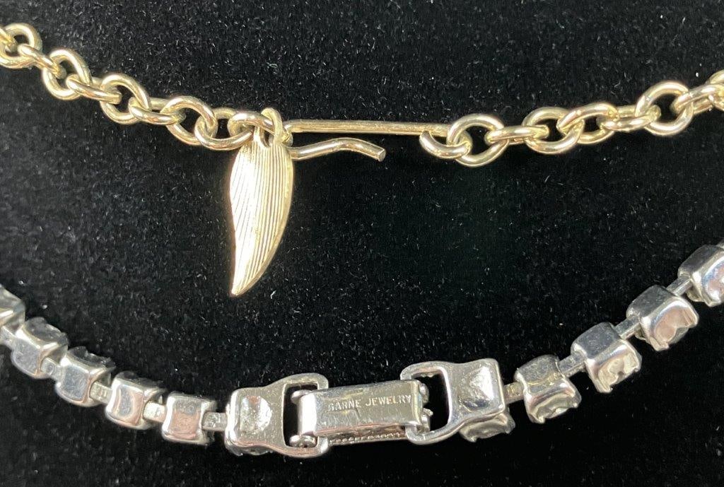 Assortment of Silver-tone Jewelry Including Garne - 11