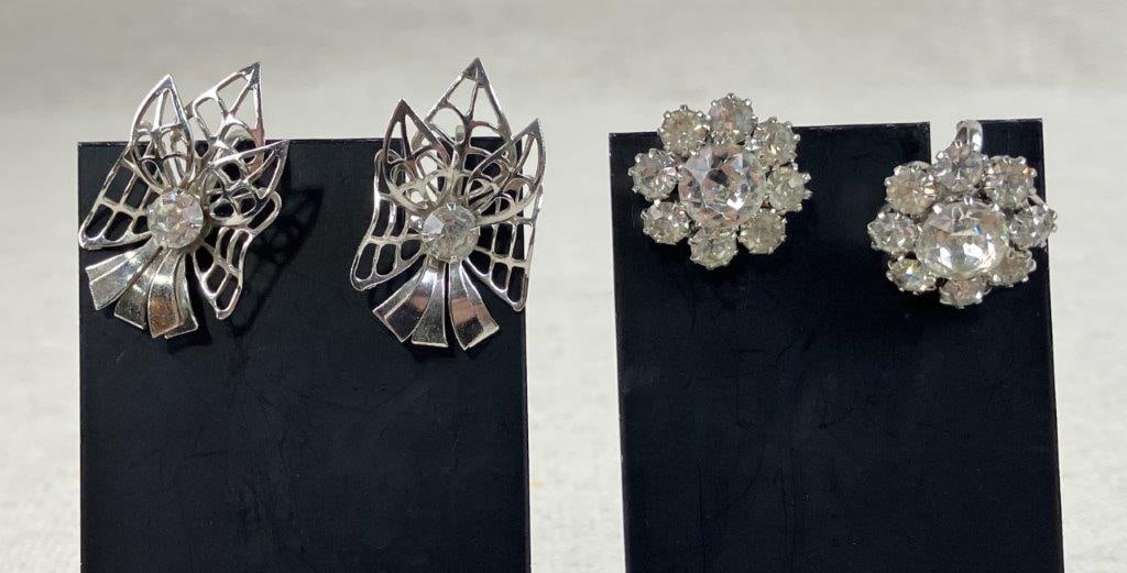 Assortment of Silver-tone Jewelry Including Garne - 14