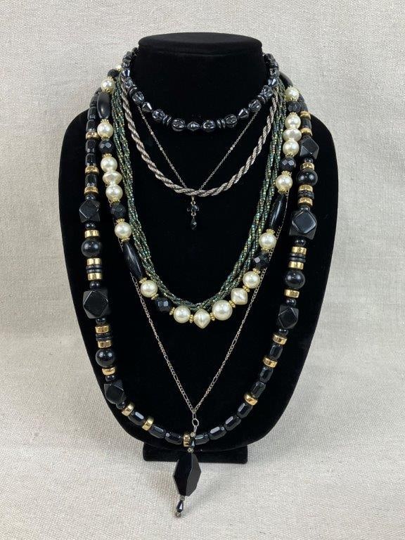 Beaded Vintage Costume Jewelry Collection - 2