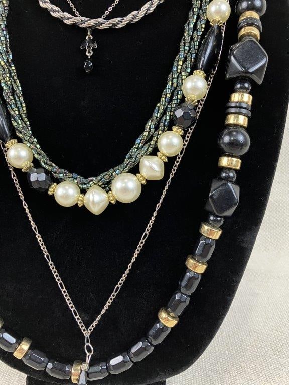 Beaded Vintage Costume Jewelry Collection - 3