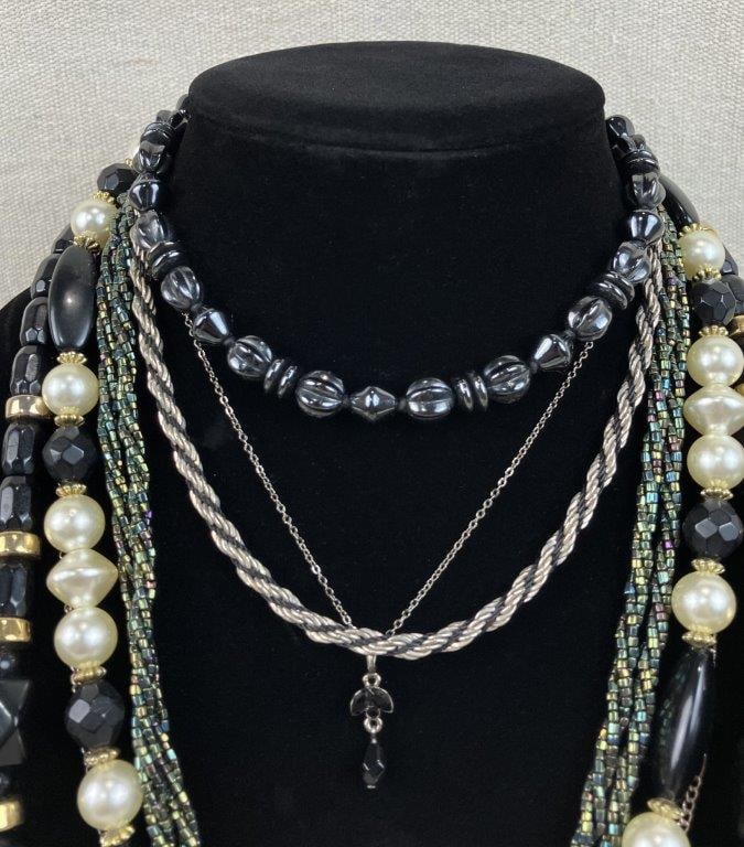 Beaded Vintage Costume Jewelry Collection - 4