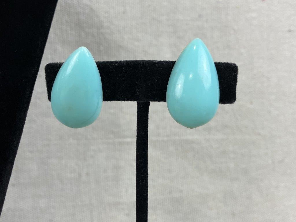 Turquoise-Toned Jewelry Assortment Including Sarah Coventry - 6