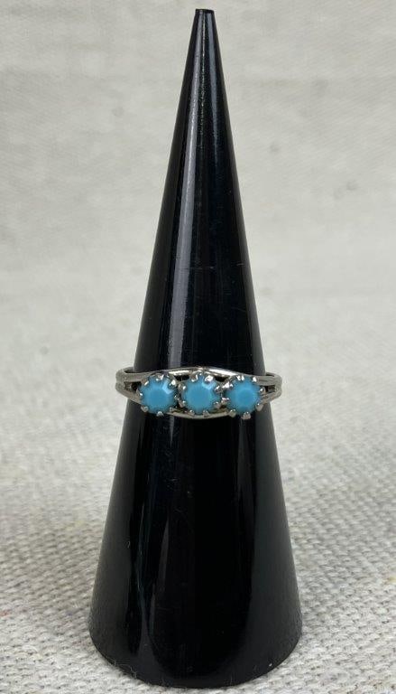 Turquoise-Toned Jewelry Assortment Including Sarah Coventry - 7