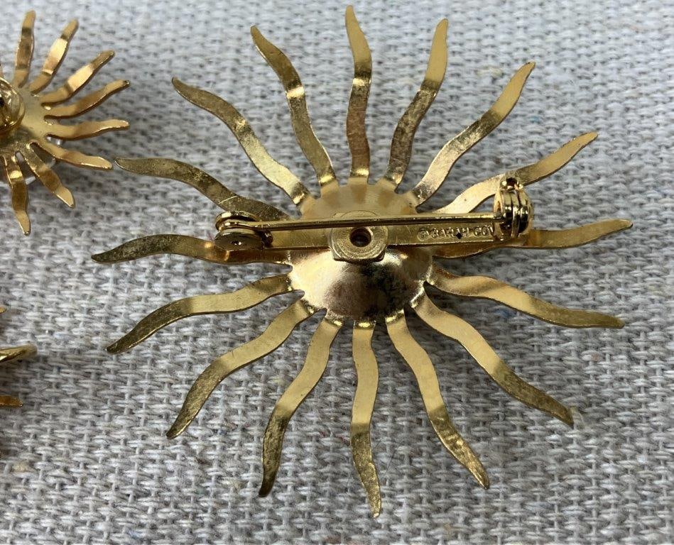 Sarah Coventry Brooches and Earrings - 8