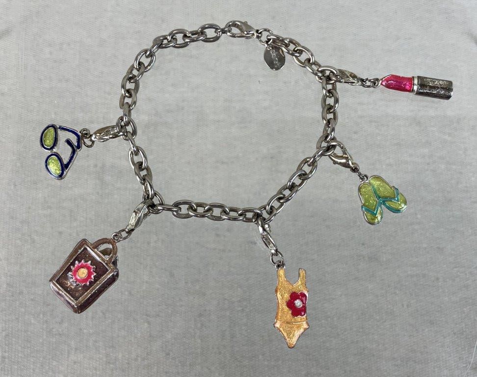 Pink Themed Costume Jewelry Assortment Including Sarah Coventry - 10