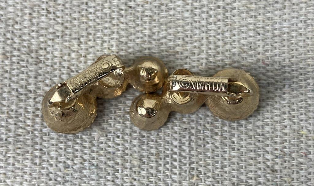 Pink Themed Costume Jewelry Assortment Including Sarah Coventry - 5