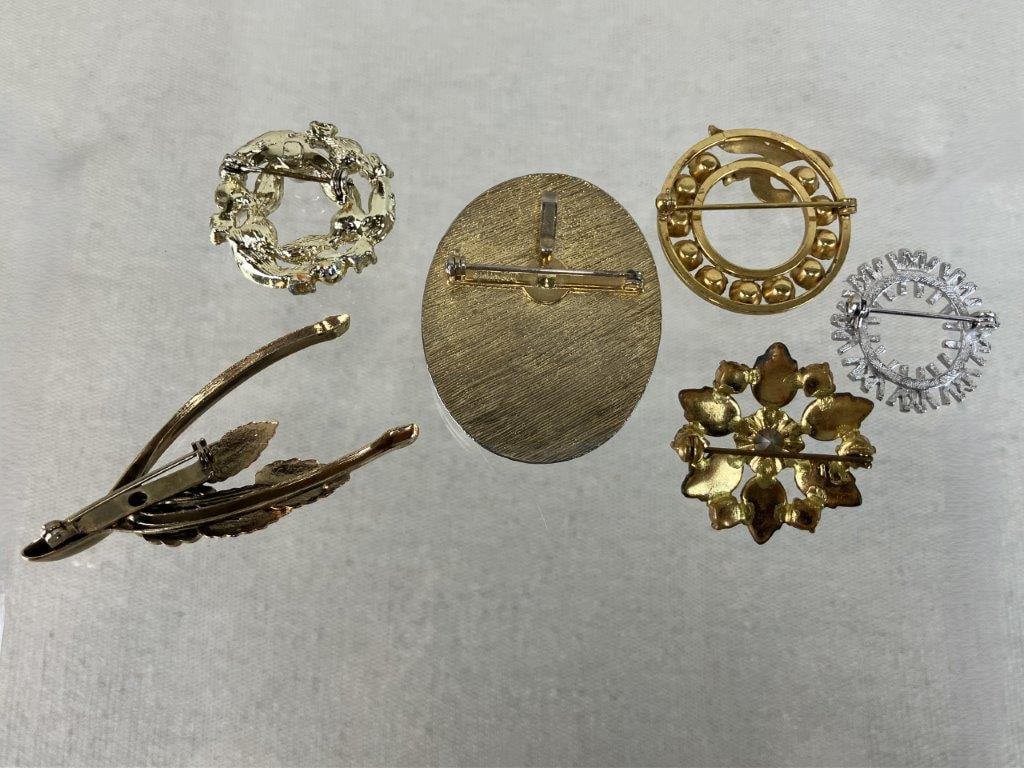 Gold-Tone Jewelry Assortment Including Sarah Coventry - 16