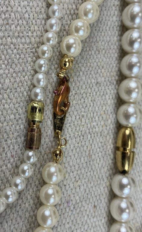 Vintage Faux Pearl Jewelry Assortment - 3