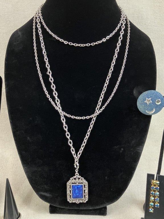 Blue and Silver-tone Jewelry Assortment - 3