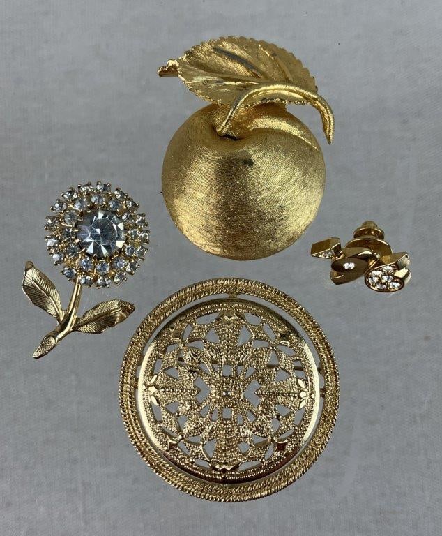 Collection of Gold-Tone Jewelry - 12