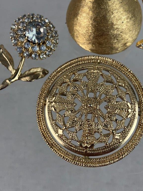 Collection of Gold-Tone Jewelry - 13