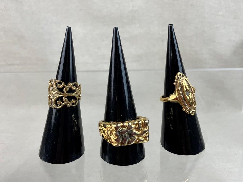 Collection of Gold-Tone Jewelry - 9