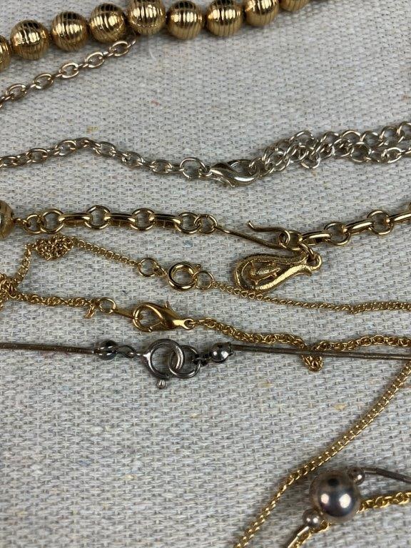 Assortment of Gold and Silver-Tone Jewelry - 5