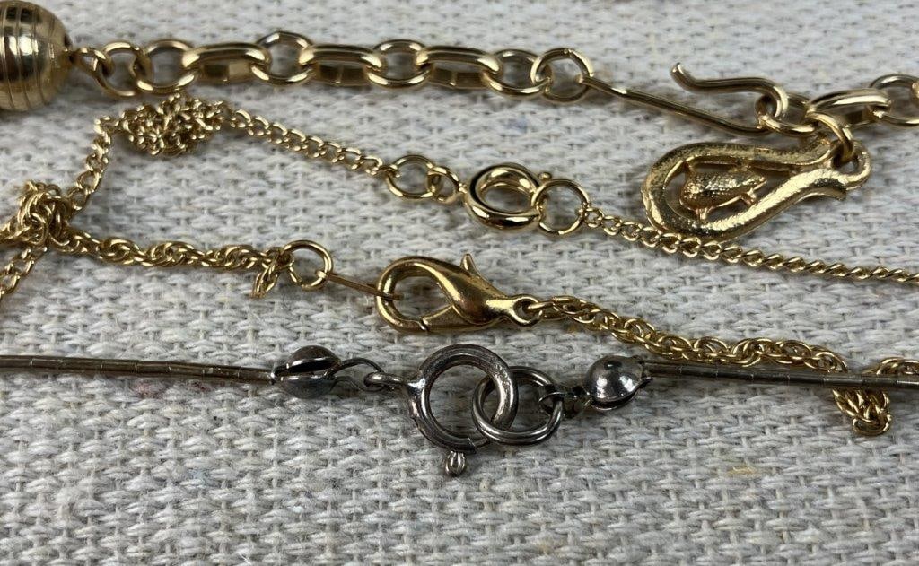 Assortment of Gold and Silver-Tone Jewelry - 6