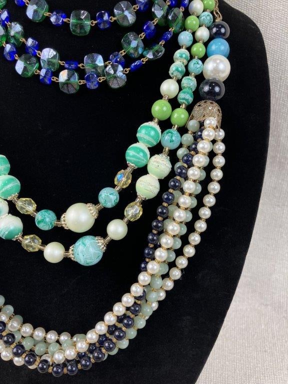 Assortment of Costume Jewelry Including Vogue, Sarah Coventry, and Coro - 7
