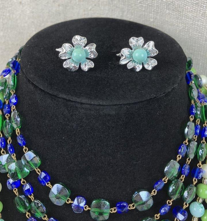 Assortment of Costume Jewelry Including Vogue, Sarah Coventry, and Coro - 9