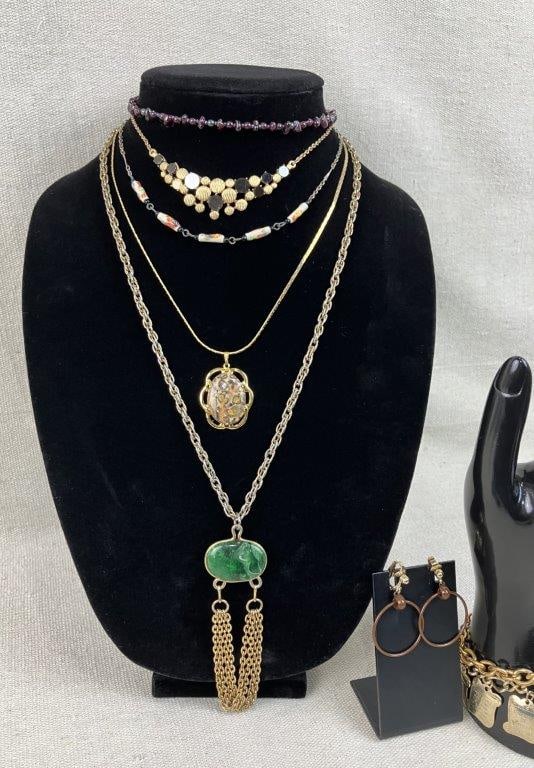 Assortment of Costume Jewelry Including Sarah Coventry - 10