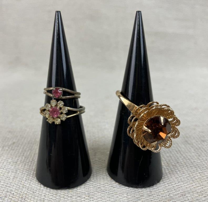 Vintage Gold-Tone Jewelry Assortment Including Sarah Coventry and Monet - 12