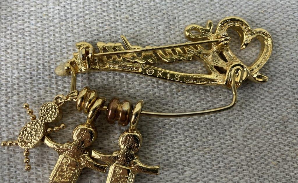Gold-Tone Jewelry Assortment Including Napier and Sarah Coventry - 12