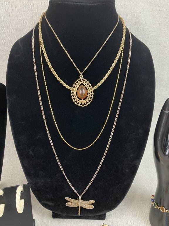 Gold-Tone Jewelry Assortment Including Napier and Sarah Coventry - 2