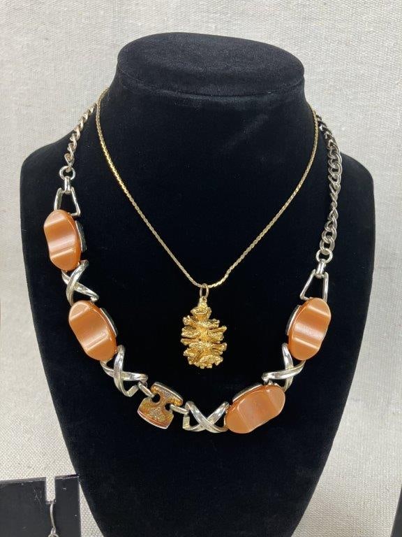 Gold-Tone Jewelry Assortment Including Napier and Sarah Coventry - 4