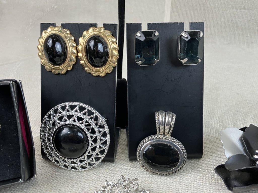 Assorted Vintage Costume Jewelry - 12