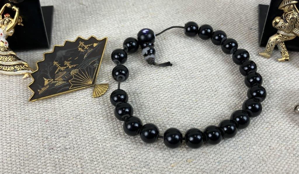 Assorted Vintage Costume Jewelry - 9