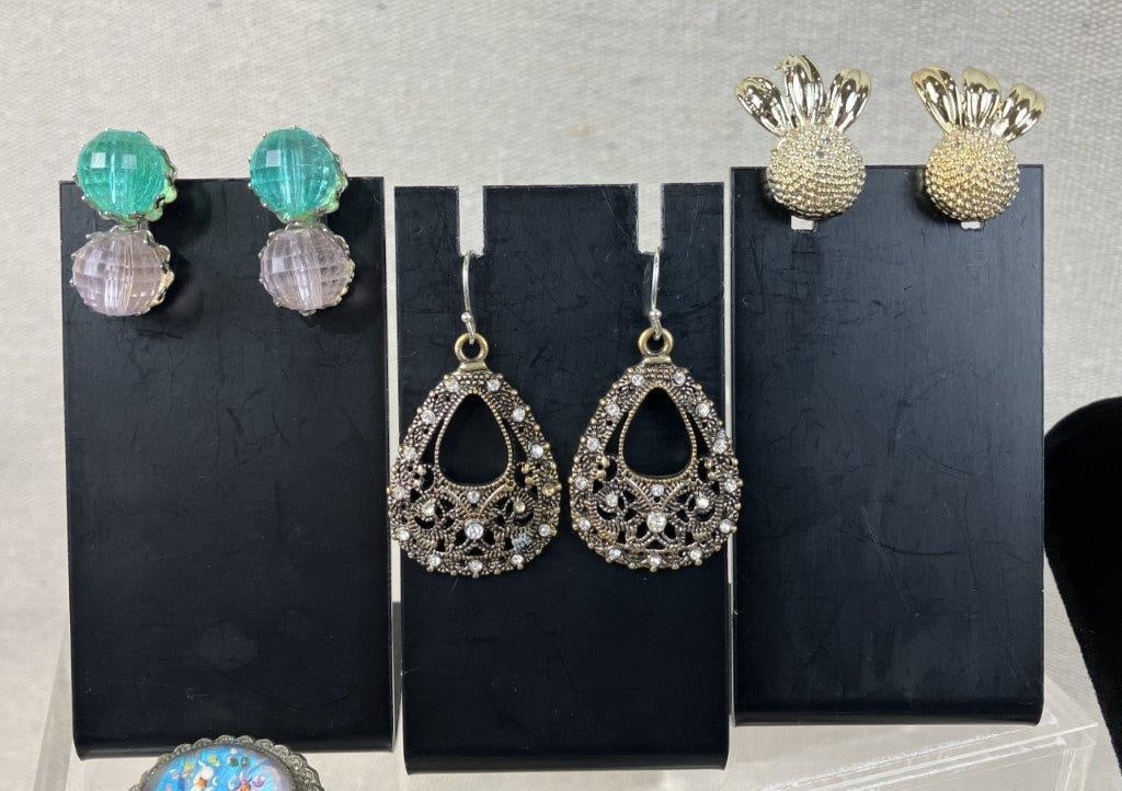 Assortment of Costume Jewelry Including Van Dell and Sarah Coventry - 2