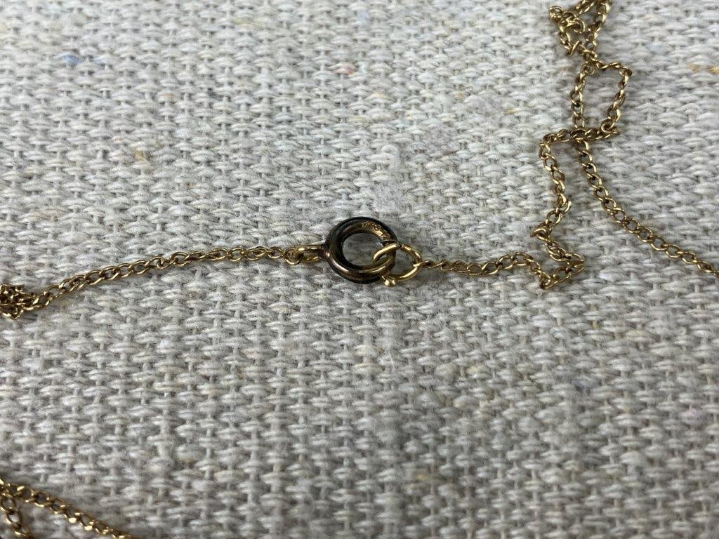 Assortment of Gold-tone Necklaces and Rings Including Avon and Sarah Coventry - 7