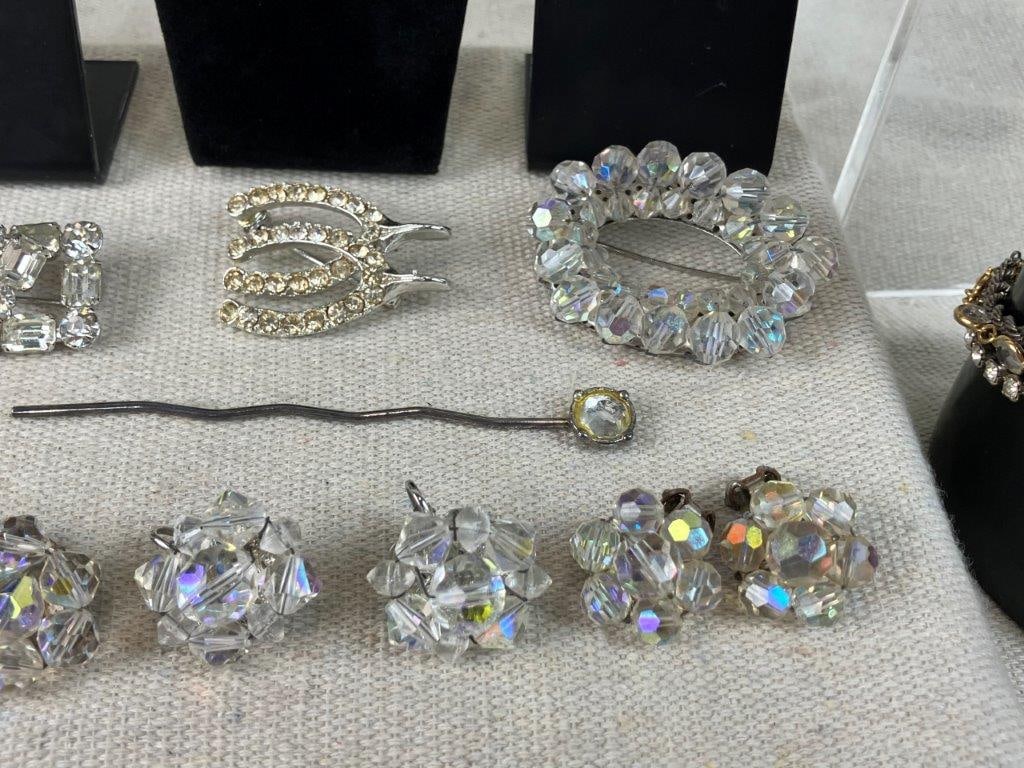 Vintage Rhinestone Jewelry Assortment - 14