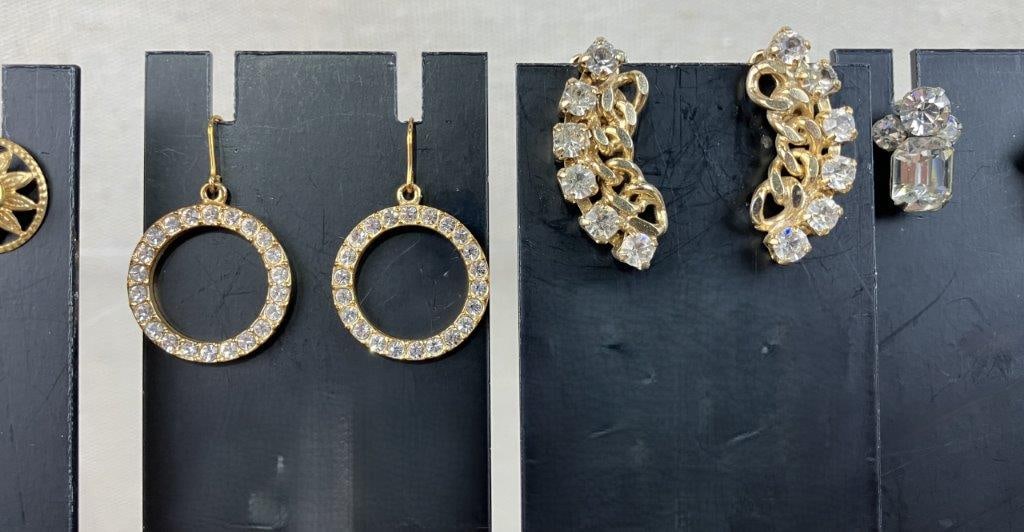 Vintage Rhinestone Jewelry Assortment - 5