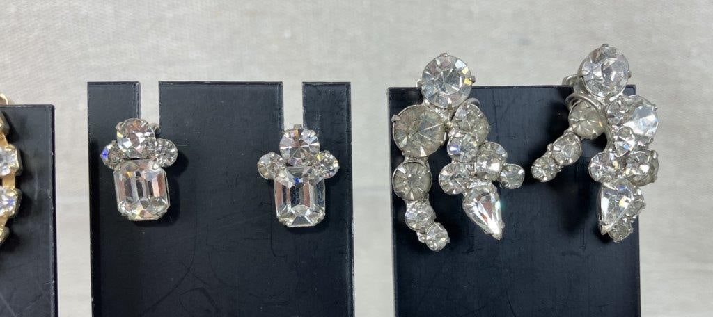 Vintage Rhinestone Jewelry Assortment - 6