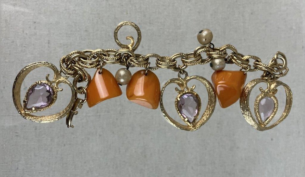 Assortment of Gold-tone Costume Jewelry Including Napier - 8
